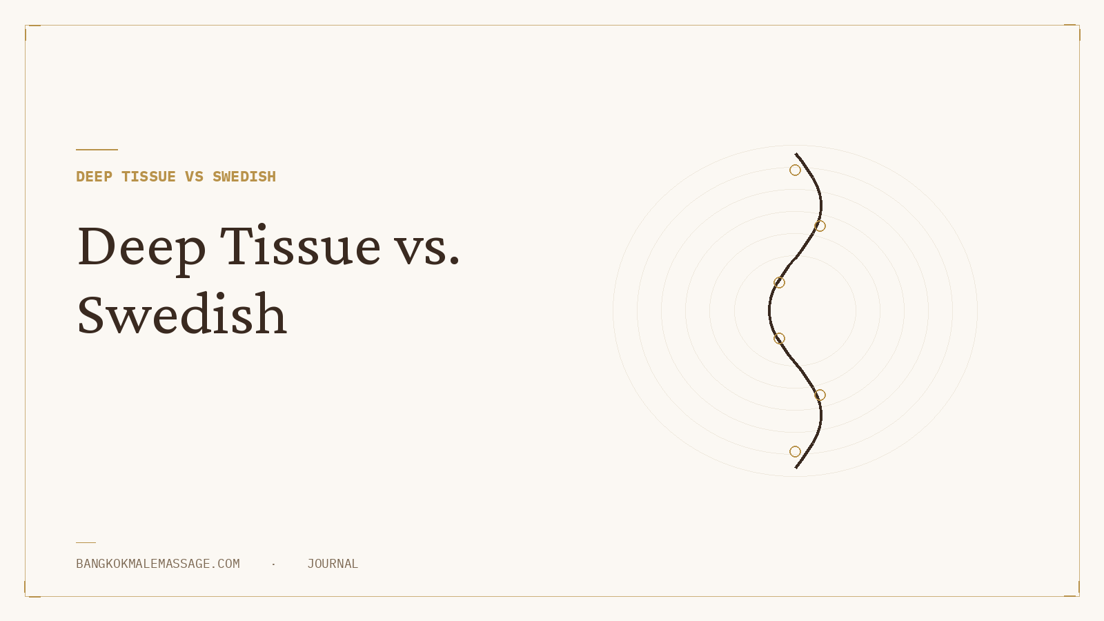 Deep Tissue vs. Swedish — Which Is Right for Office Tension?
